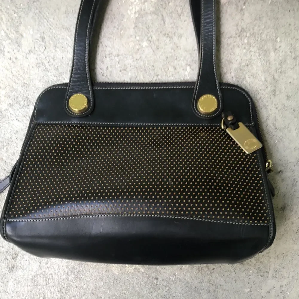 Dooney & Bourke Perforated polkadot bag